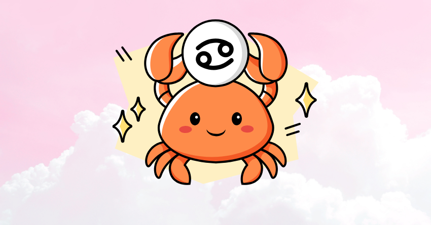 Cancer zodiac sign illustration for "No One Makes Cancer Happier Than These Zodiac Signs"