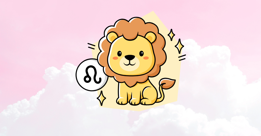 Leo zodiac sign illustration for "No One Makes Leo Happier Than These Zodiac Signs"