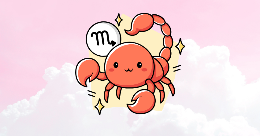 Scorpio zodiac sign illustration for "No One Makes Scorpio Happier Than These Zodiac Signs"