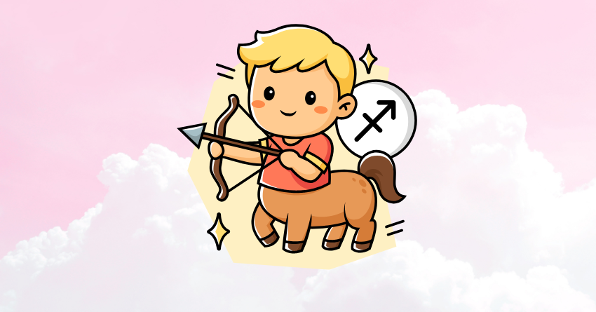 Sagittarius zodiac sign illustration for "No One Makes Sagittarius Happier Than These Zodiac Signs"