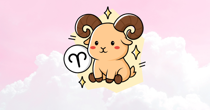 Aries zodiac sign illustration for "No One Makes Aries Happier Than These Zodiac Signs"
